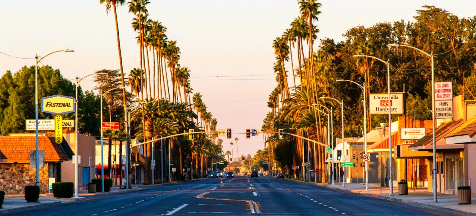 Chowchilla California and surrounding Madera County farmland